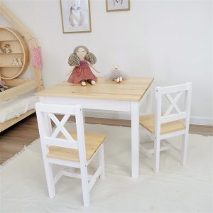 table + 2 chaises